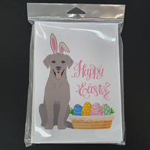 Load image into Gallery viewer, Gray Labrador Retriever Easter Greeting Cards -  Blank Note Cards – 8-Pack of Artist-Designed Cards with Envelopes