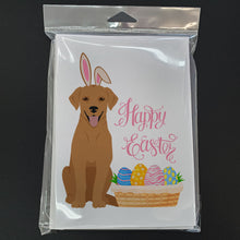 Load image into Gallery viewer, Red Fox Labrador Retriever Easter Greeting Cards -  Blank Note Cards – 8-Pack of Artist-Designed Cards with Envelopes