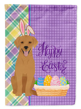 Load image into Gallery viewer, Red Fox Labrador Retriever Easter Garden Flag – Decorative Outdoor Yard Flag