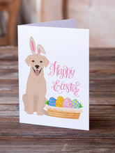 Load image into Gallery viewer, Yellow Labrador Retriever Easter Greeting Cards -  Blank Note Cards – 8-Pack of Artist-Designed Cards with Envelopes