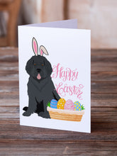 Load image into Gallery viewer, Black Newfoundland Easter Greeting Cards -  Blank Note Cards – 8-Pack of Artist-Designed Cards with Envelopes