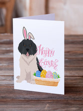 Load image into Gallery viewer, Landseer Newfoundland Easter Greeting Cards -  Blank Note Cards – 8-Pack of Artist-Designed Cards with Envelopes