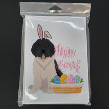Load image into Gallery viewer, Landseer Newfoundland Easter Greeting Cards -  Blank Note Cards – 8-Pack of Artist-Designed Cards with Envelopes