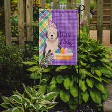 Load image into Gallery viewer, Old English Sheepdog Easter Garden Flag – Decorative Outdoor Yard Flag