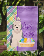 Load image into Gallery viewer, Old English Sheepdog Easter Garden Flag – Decorative Outdoor Yard Flag