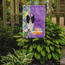 Load image into Gallery viewer, Black and White Papillon Easter Garden Flag – Decorative Outdoor Yard Flag