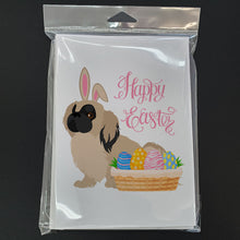 Load image into Gallery viewer, Cream Pekingese Easter Greeting Cards -  Blank Note Cards – 8-Pack of Artist-Designed Cards with Envelopes