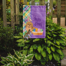 Load image into Gallery viewer, Gold Pekingese Easter Garden Flag – Decorative Outdoor Yard Flag