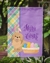 Load image into Gallery viewer, Gold Pekingese Easter Garden Flag – Decorative Outdoor Yard Flag