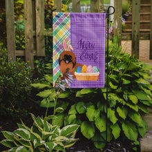 Load image into Gallery viewer, Red Pekingese Easter Garden Flag – Decorative Outdoor Yard Flag