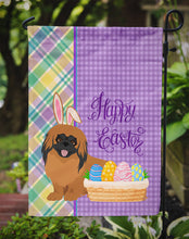 Load image into Gallery viewer, Red Pekingese Easter Garden Flag – Decorative Outdoor Yard Flag