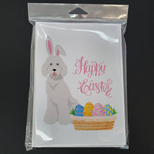 Load image into Gallery viewer, Standard White Poodle Easter Greeting Cards -  Blank Note Cards – 8-Pack of Artist-Designed Cards with Envelopes