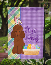 Load image into Gallery viewer, Toy Red Poodle Easter Garden Flag – Decorative Outdoor Yard Flag