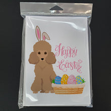 Load image into Gallery viewer, Toy Apricot Poodle Easter Greeting Cards -  Blank Note Cards – 8-Pack of Artist-Designed Cards with Envelopes