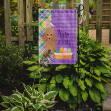 Load image into Gallery viewer, Toy Apricot Poodle Easter Garden Flag – Decorative Outdoor Yard Flag