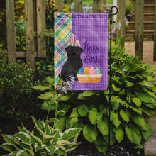 Load image into Gallery viewer, Black Pug Easter Garden Flag – Decorative Outdoor Yard Flag