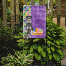 Load image into Gallery viewer, Salt Pepper Natural Ears Schnauzer Easter Garden Flag – Decorative Outdoor Yard Flag