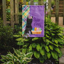 Load image into Gallery viewer, Black Scottish Terrier Easter Garden Flag – Decorative Outdoor Yard Flag