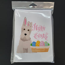 Load image into Gallery viewer, Wheaten Scottish Terrier Easter Greeting Cards -  Blank Note Cards – 8-Pack of Artist-Designed Cards with Envelopes