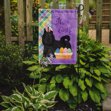 Load image into Gallery viewer, Black Shih Tzu Easter Garden Flag – Decorative Outdoor Yard Flag