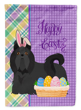 Load image into Gallery viewer, Black Shih Tzu Easter Garden Flag – Decorative Outdoor Yard Flag