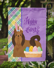 Load image into Gallery viewer, Red Shih Tzu Easter Garden Flag – Decorative Outdoor Yard Flag