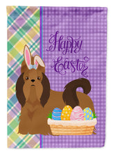 Load image into Gallery viewer, Red Shih Tzu Easter Garden Flag – Decorative Outdoor Yard Flag