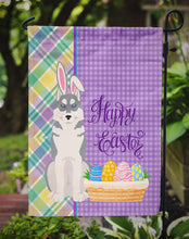 Load image into Gallery viewer, Grey Siberian Husky Easter Garden Flag – Decorative Outdoor Yard Flag