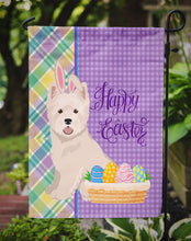 Load image into Gallery viewer, Westie West Highland White Terrier Easter Garden Flag – Decorative Outdoor Yard Flag