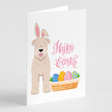 Load image into Gallery viewer, Soft Coated Wheaten Terrier Easter Greeting Cards -  Blank Note Cards – 8-Pack of Artist-Designed Cards with Envelopes