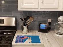 Load image into Gallery viewer, White Boxer USA American Glass Cutting Boards – Durable, Decorative Kitchen Art Large
