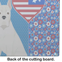 Load image into Gallery viewer, White Boxer USA American Glass Cutting Boards – Durable, Decorative Kitchen Art Large
