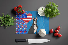Load image into Gallery viewer, Black Boxer USA American Glass Cutting Boards – Durable, Decorative Kitchen Art Large