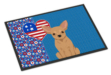 Load image into Gallery viewer, Gold Chihuahua USA American Doormat - 24x36 Decorative Floor Mat – Indoor/Outdoor Rug with Artistic Flair
