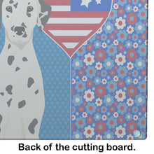 Load image into Gallery viewer, Dalmatian USA American Glass Cutting Boards – Durable, Decorative Kitchen Art Large