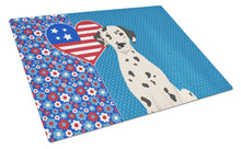 Load image into Gallery viewer, Dalmatian USA American Glass Cutting Boards – Durable, Decorative Kitchen Art Large