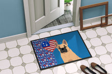 Load image into Gallery viewer, Fawn French Bulldog USA American Doormat - 24x36 Decorative Floor Mat – Indoor/Outdoor Rug with Artistic Flair