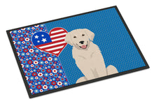 Load image into Gallery viewer, Cream Golden Retriever USA American Doormat - 24x36 Decorative Floor Mat – Indoor/Outdoor Rug with Artistic Flair