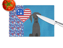 Load image into Gallery viewer, Black Great Dane USA American Glass Cutting Boards – Durable, Decorative Kitchen Art Large
