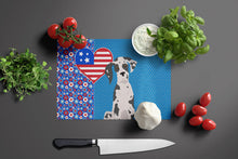 Load image into Gallery viewer, Harlequin Great Dane USA American Glass Cutting Boards – Durable, Decorative Kitchen Art Large