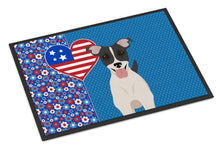 Load image into Gallery viewer, Black White Smooth Jack Russell Terrier USA American Doormat - 24x36 Decorative Floor Mat – Indoor/Outdoor Rug with Artistic Flair