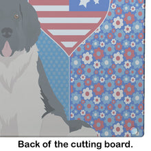Load image into Gallery viewer, Landseer Newfoundland USA American Glass Cutting Boards – Durable, Decorative Kitchen Art Large