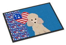 Load image into Gallery viewer, Toy Cream Poodle USA American Doormat - 24x36 Decorative Floor Mat – Indoor/Outdoor Rug with Artistic Flair