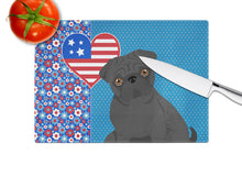 Load image into Gallery viewer, Black Pug USA American Glass Cutting Boards – Durable, Decorative Kitchen Art Large