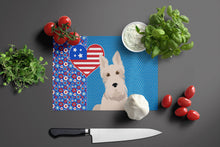 Load image into Gallery viewer, Wheaten Scottish Terrier USA American Glass Cutting Boards – Durable, Decorative Kitchen Art Large