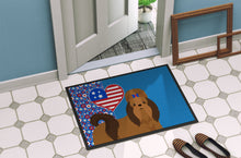 Load image into Gallery viewer, Red Shih Tzu USA American Doormat - 24x36 Decorative Floor Mat – Indoor/Outdoor Rug with Artistic Flair