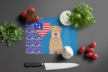Load image into Gallery viewer, Red Wheaten Terrier USA American Glass Cutting Boards – Durable, Decorative Kitchen Art Large