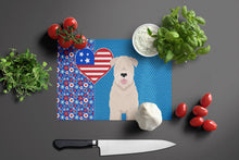 Load image into Gallery viewer, Soft Coated Wheaten Terrier USA American Glass Cutting Boards – Durable, Decorative Kitchen Art Large