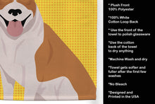 Load image into Gallery viewer, Summer Sunflowers Red and White Pit Bull Terrier Kitchen Towel