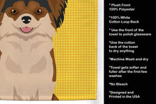 Load image into Gallery viewer, Summer Sunflowers Longhaired Black and Red Chihuahua Kitchen Towel